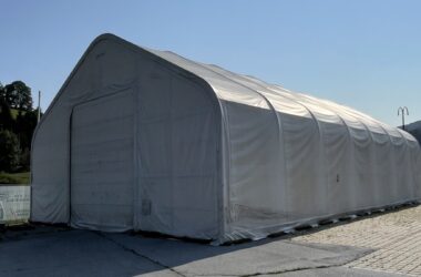 Approval planning of a tent storage for Semmering Base Tunnel