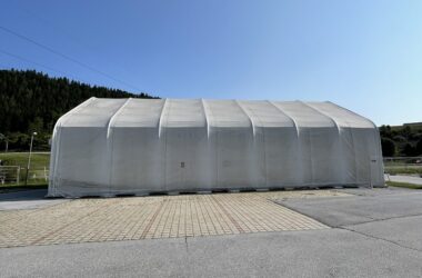 Construction site equipment design for Semmering Base Tunnel